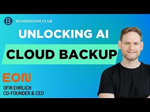 EON CEO: You Could train AI Using Your Backups | Builders Series