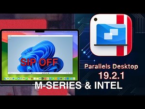 Parallels Desktop 19 2 1 БЕЗ ТРИАЛА (Apple Silicon/intel) BUG FIX