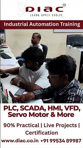 Industrial Automation Training | Learn PLC, SCADA, HMI, VFD, & More with Job Oriented Courses