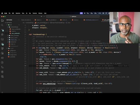 Implementing a transformer with candle + Rust - (Part2, Positional Encodings)