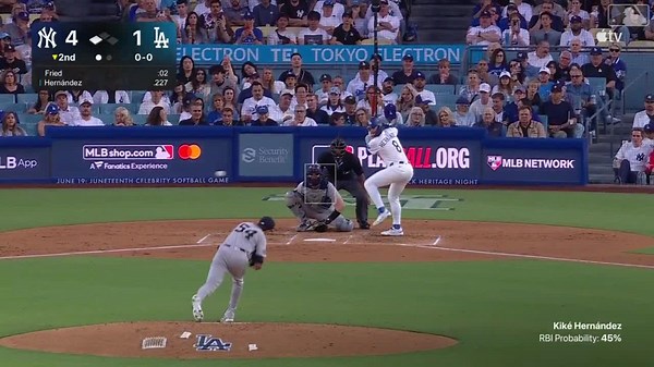 Enrique Hernández's RBI groundout