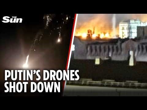Ukraine WIPES OUT Putin’s drone assault & Zelensky’s UAV fleet attack Belgorod thermal power plant