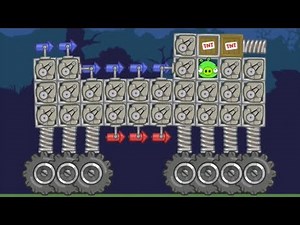 Bad Piggies - REAL SILLY MONSTER TRUCK SHOOTING (Field of Dreams)