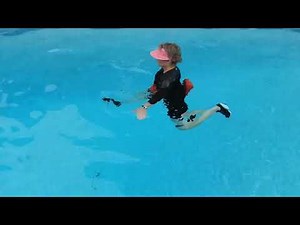 Full Body Stretch in Deep Water Without Support