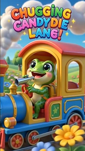 🐸🚂 Froggy’s Choo-Choo Train! | Fun Nursery Rhyme for Kids 🌈