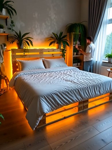 Cozy Boho Pallet Bed Ideas for Your Bedroom