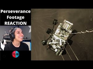 Perseverance Landing on Mars Footage | REACTION