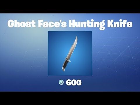 Ghost Face's Hunting Knife | Fortnite Pickaxe