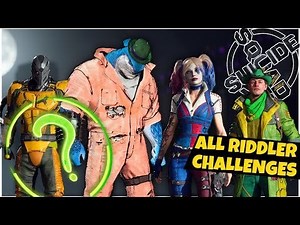 All Riddler Challenge Locations And Rewards In Suicide Squad: Kill the Justice League Tutorial