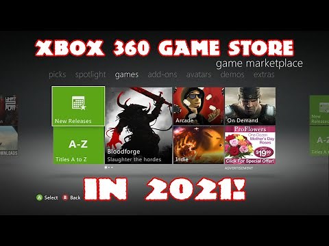 Exploring The Xbox 360 Store In 2021!