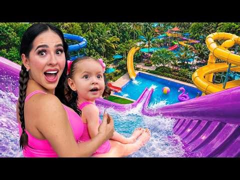 CAN MY 3-YEAR-OLD DAUGHTER SURVIVE EVERY WATER SLIDE IN THE WATER PARK?
