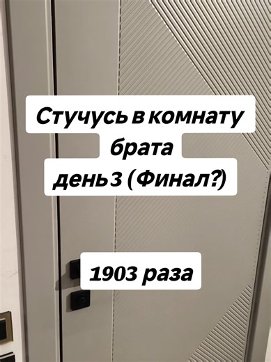 День 3 Стучусь столько раз, сколько подписчиков прибавилось с предыдущего ролика! Неужели конец? #day3 #challenge #door #viral #dwf #brother #doorknocking @Кагент DWF
