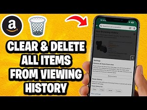 How to Clear and Delete All Items from Amazon Viewing History - Fastest Guide