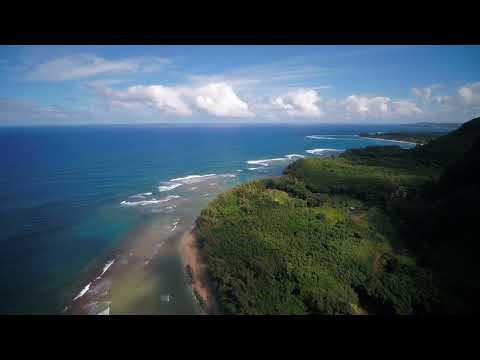 Kauai Napali Coast Aerial