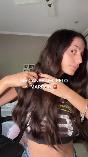 No sabia que el pelo te podia quedar tan suave despues de teñirte🫶🏽