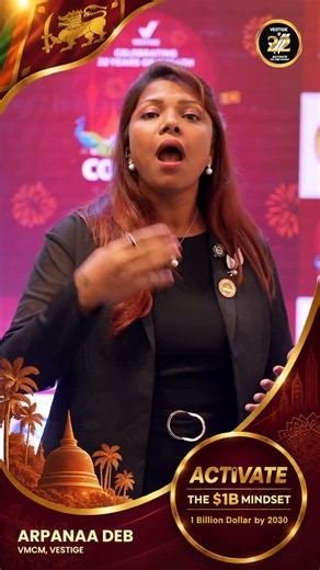 Vestige 22nd Anniversary – Colombo | Jyoti Jaswal Activating 1 Billion Dollar Mindset