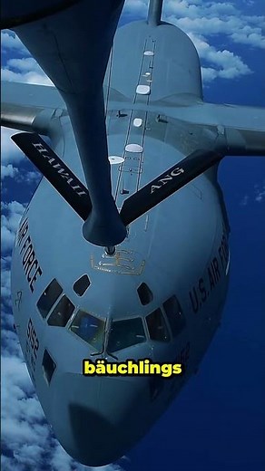 This aerial refueling is incredible!