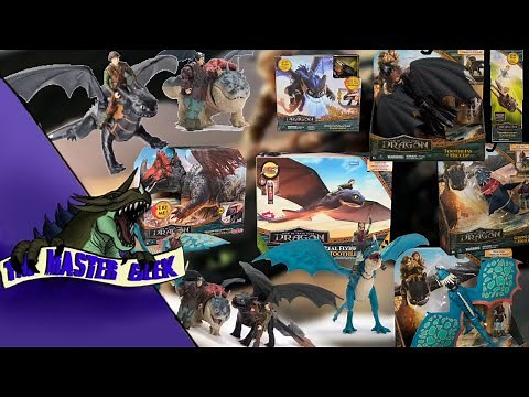 NEW How To Train Your Dragon Action Figures revealed! Toothless, StormFly, and more!
