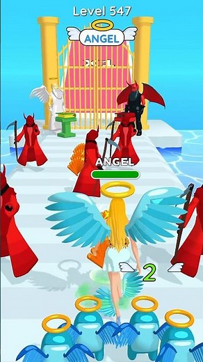 level 547 Angel 😇 or Devil 😈 Gameplay Destiny Run Game