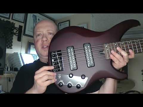 Yamaha TRBX505 electric bass review