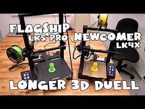 Das Duell: Longer LK4x vs. LK5 pro 3D Drucker