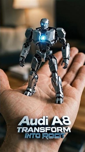 Audi A8-2 Transforms Into Battle Robot 🤖 | AI Cinematic Short