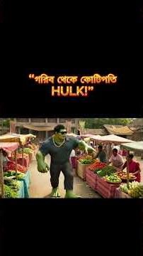 The story of how poor HULK became a millionaire #hulk #marvel
