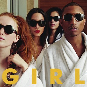 Pharrell's new album G I R L features Daft Punk, Justin Timberlake, Miley Cyrus, and Hans Zimmer