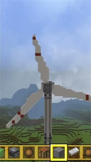 how to make windmill in Minecraft #minecraft #gaming