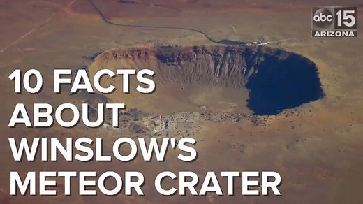 If you're standing on the corner in Winslow, Arizona, you should walk a couple steps further and check out the world's largest meteor crater. WINSLOW METEOR CRATER: http://bit.ly/1KN4Zcu | ABC15 Arizona
