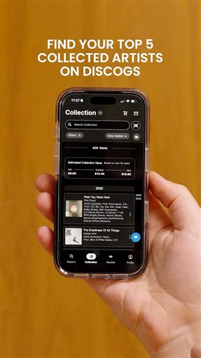 Who are your top 5 most collected artists on Discogs? #TopArtistDiscogs #discogs