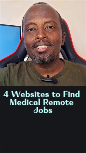 4 websites to find medical remote jobs. #workfromhome #medicalvirtualassistant