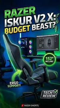 Razer Iskur V2 X: The Ultimate Budget Gaming Chair? 🎮