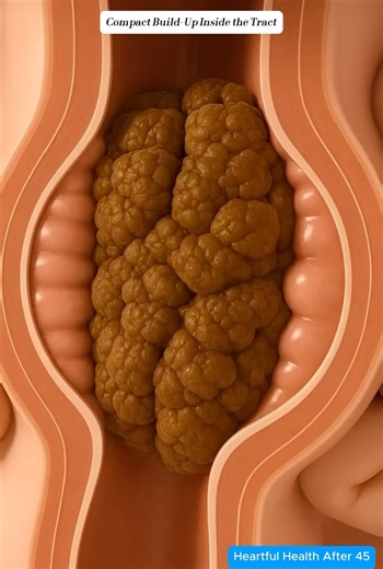 3D Digestive Flow Blockage Explained | Compact Build-Up Inside the Tract | Gut Health #shorts #viral