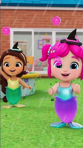 GIRL POWER! Mermaid's sing 'Unwritten' 🧜🏻‍♀️#shorts