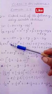 NCERT Maths Trick 🔥 Polynomials Q.4 Solved in 30 Seconds ⚡ Class 9 Maths