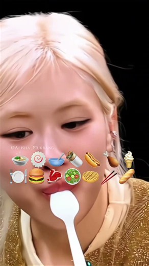 Rosé🐿️ Mukbang 🥡🥢#food#mukbang#rosé#roses_are_rosie#blackpink#blink#numberone#jisoo#jennie#lisa#rose