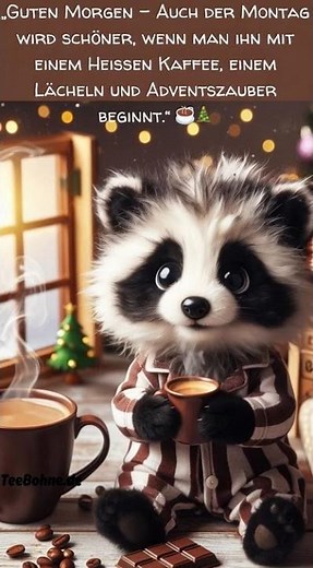 Guten Morgen ☕ Auch der Montag wird schöner mit Kaffee!
