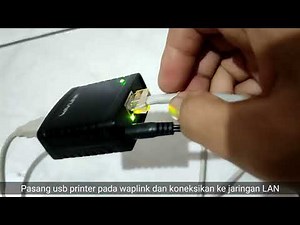 Setup USB Server Printer WAP LINK Sharing PRINTER WINDOWS 10