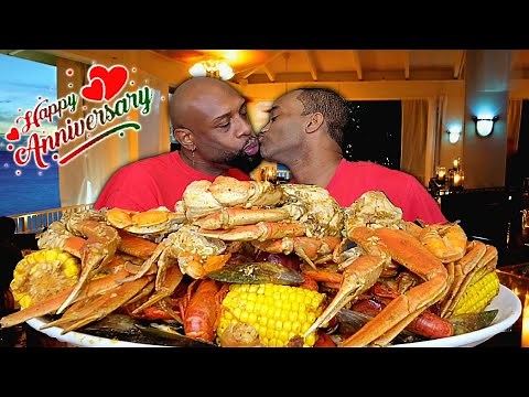 HUMONGOUS "18TH ANNIVERSARY" SEAFOOD BOIL MUKBANG | JUICY CRAWFISH | DUNGENESS, SNOW CRAB, BLUE CRAB