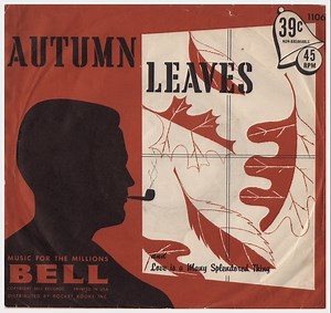 Tony Russo, Jimmy Carroll And Orchestra - Autumn Leaves / Love Is A Many-Splendored Thing