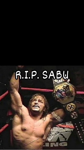 R.I.P. Sabu #rip #sabu #ripsabu #ecw | Patrick Ambrosio