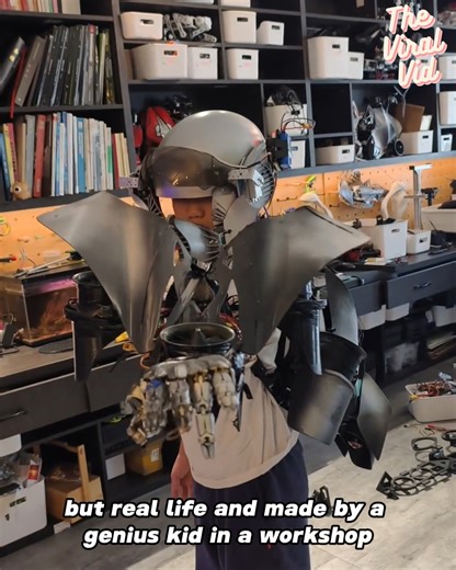 Tony Stark Junior? This Kid Just Built a Flying Suit! | The Viral Vid