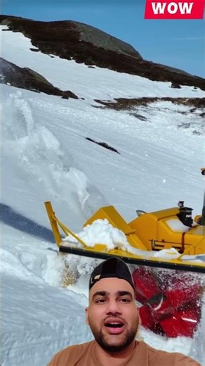 Amazing Snow Removal Machines in Action ❄️🚜 | Europe’s Winter Road Clean-Up!#shorts ...