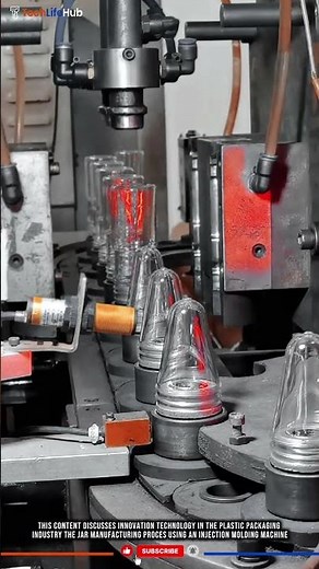 Innovation Thin Wall Jar Precision with Technology High Speed Injection Molding and Mold Labeling