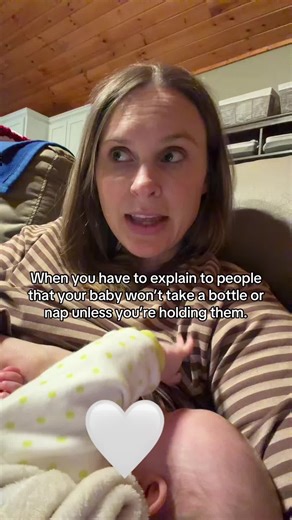 I didn't think I would be in this club because my son took bottles no problem... this girl hates them!!! Thankfully I have the ability to stay home with my babies because idk what I would do 🫠 Counting down the days until she can start trying some solids lol #sahm #momlife #velcrobaby