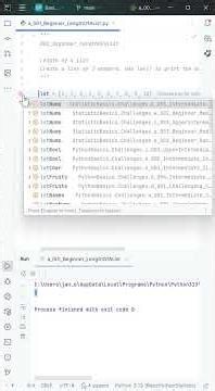 🗣️🎧: 🇨🇭 | 🧮 Basic Python - Challenges - "001_Beginner_LengthOfAList" | #python #education #basics