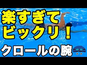 【クロール】水泳【初心者】魔法の様に究極に簡単に楽に面白いほど進む【正しくシンプル】な究極リカバリーの仕方、テクニックを徹底解説攻略ポイント説明【競泳】