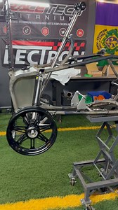 First look at our new stock frame modded chassis… We can’t wait to try this thing out! | Scootin Skittle