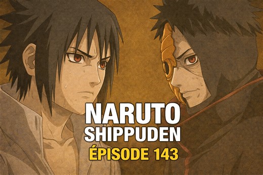 Naruto Shippuden épisode 143 partie 2 ! NB : Chaque jour un épisode complet de Naruto Shippuden en HD ! Delor Fox Titre : Hachibi vs Taka Première diffusion : 23 avril 2009 Résumé 🌀 Le combat s’intensifie brutalement : Killer Bee, le Huit-Queues (Hachibi), affronte l’équipe Taka sans retenue. Son style imprévisible au sabre, combiné à sa maîtrise du chakra du Bijû, met Sasuke en grande difficulté dès les premiers échanges. Sasuke tente d’imposer son rythme avec le Sharingan et le Chidori, mais 